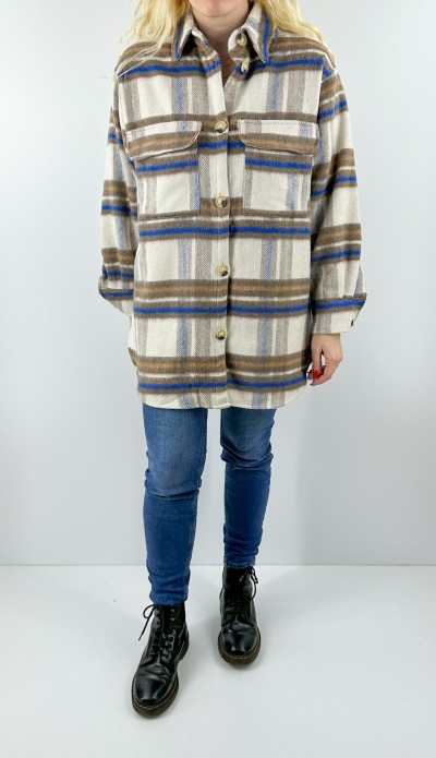 Ekose oduncu gömlek ceket