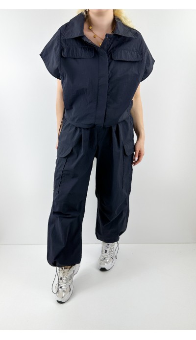 Lacivert kargo pantolon