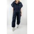 Navy cargo pants