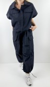 Navy cargo pants