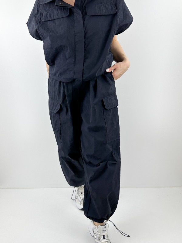 Navy cargo pants