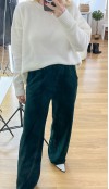 Velvet green pants