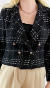 Crop tweed jacket