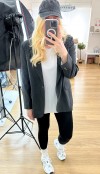 Gray relaxed jacket