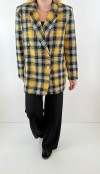 Yellow tweed jacket