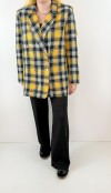 Yellow tweed jacket