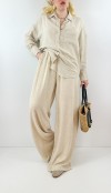 Linen relaxed pants (%100 linen)