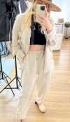 Linen jogger pants (%100 linen)