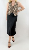 Leopard print vest