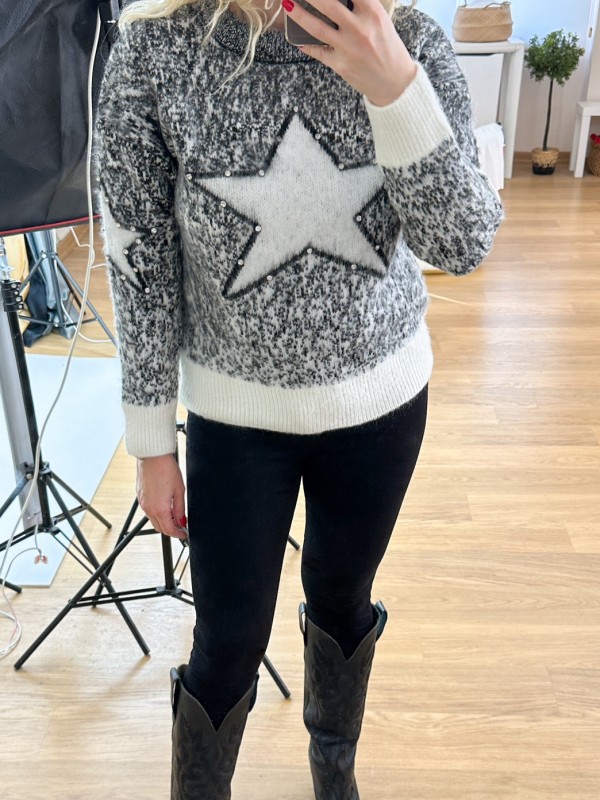 Star detailed cardigan