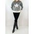 Star detailed cardigan
