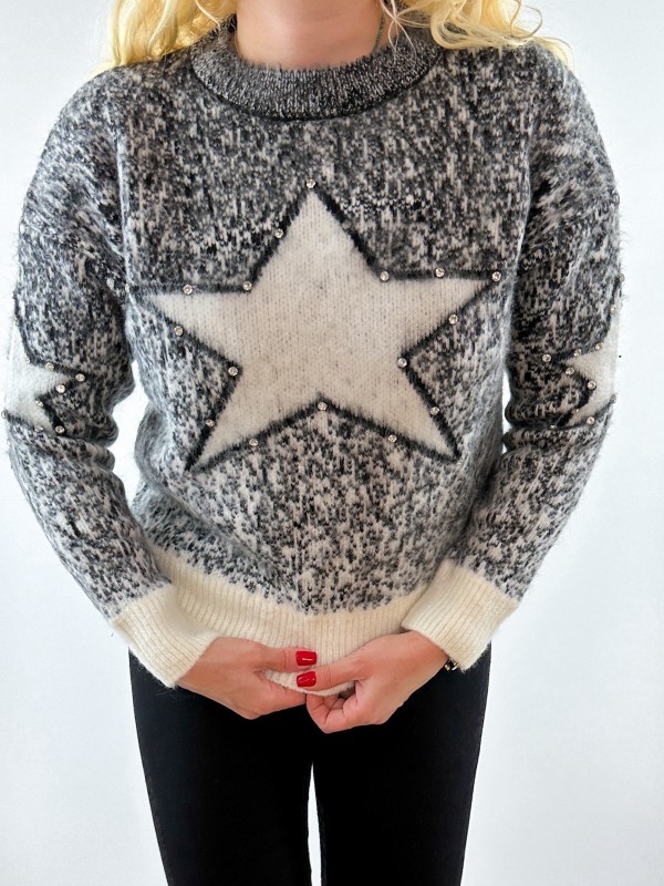 Star detailed cardigan