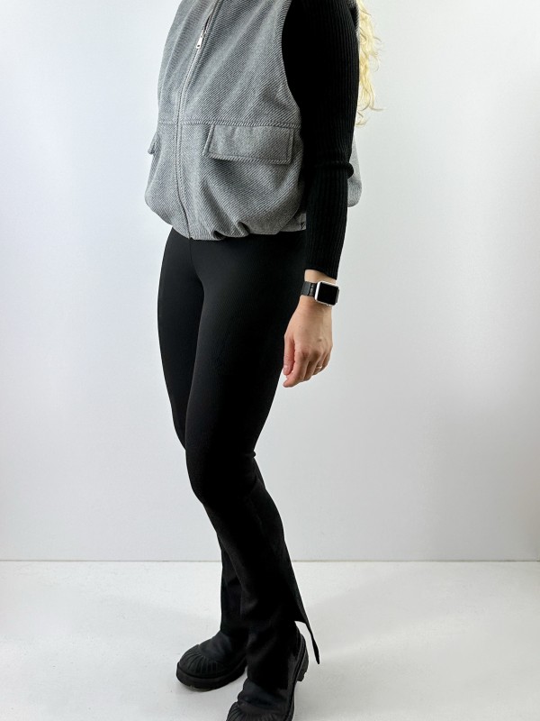 Gray design vest