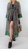 Boho chiffon kimono