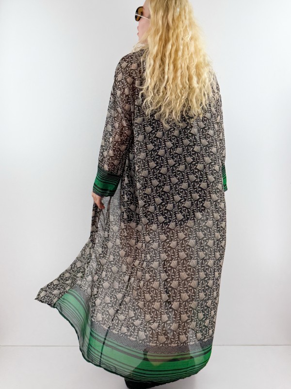 Boho chiffon kimono