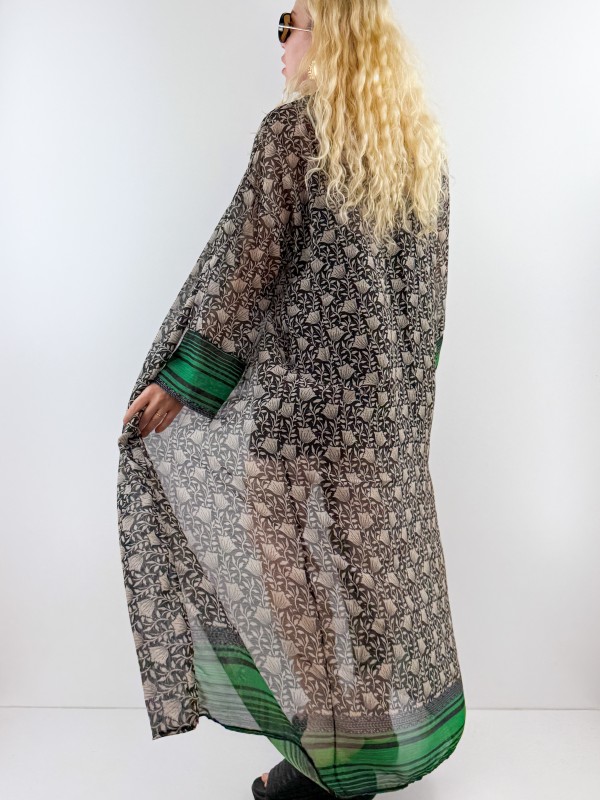 Boho chiffon kimono