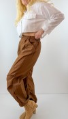 Brown cargo pants