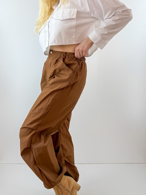 Brown cargo pants