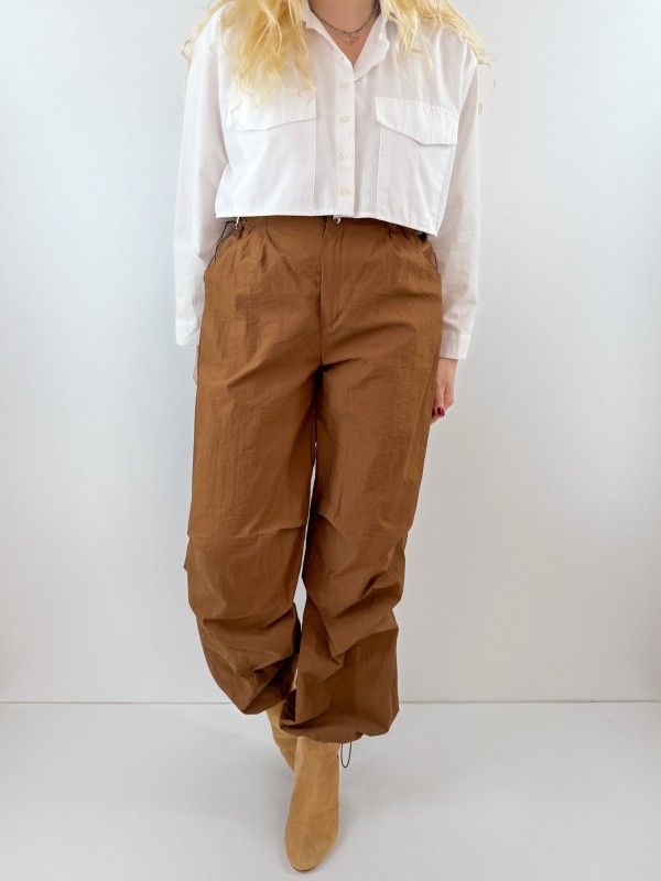 Brown cargo pants