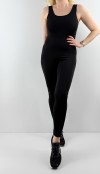 Black slim jumpsuit