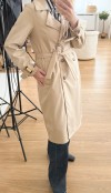 Classic beige trenchcoat