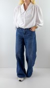 Collar detailed white shirt
