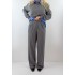 Gray palazzo pants