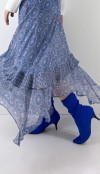Asimetric chiffon skirt