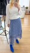 Asimetric chiffon skirt