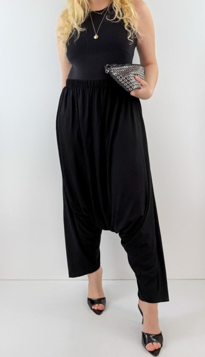 Black shalwar pants