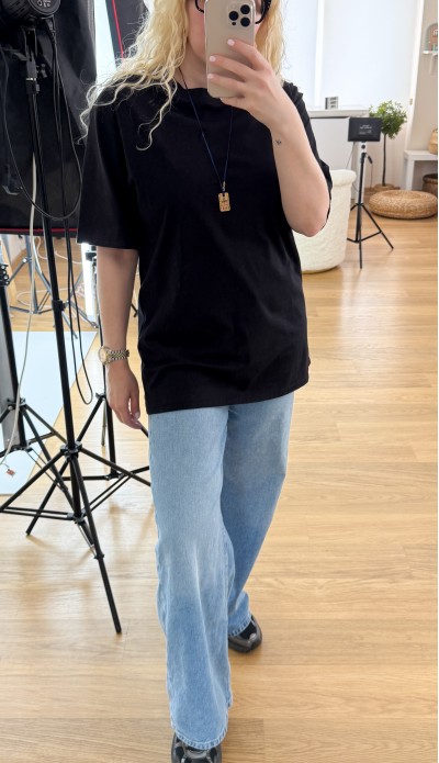 Black tunic tshirt
