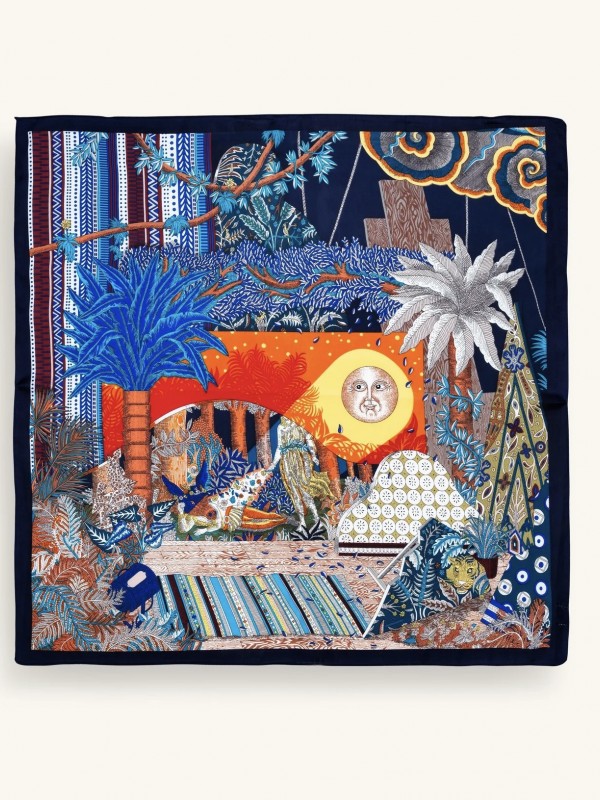 Özel baskı saten fular