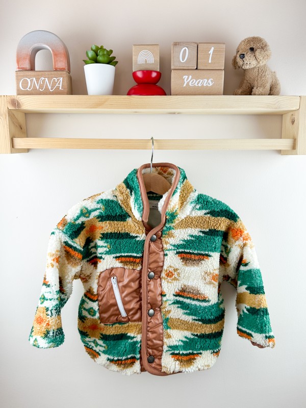 Baby plush coat