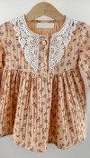 Muslin baby girl dress