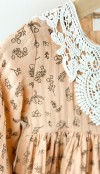 Muslin baby girl dress