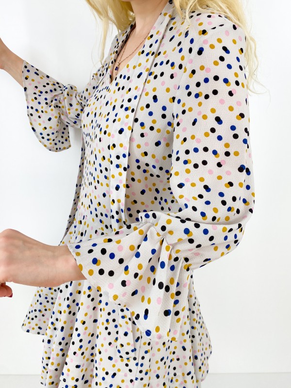 Polda dot midi dress