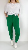 Green sweatpants