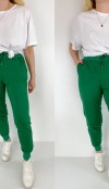 Green sweatpants