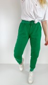 Green sweatpants