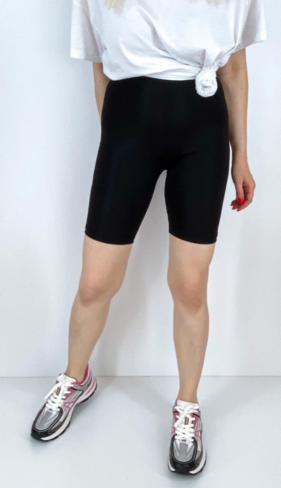 Black biker shorts