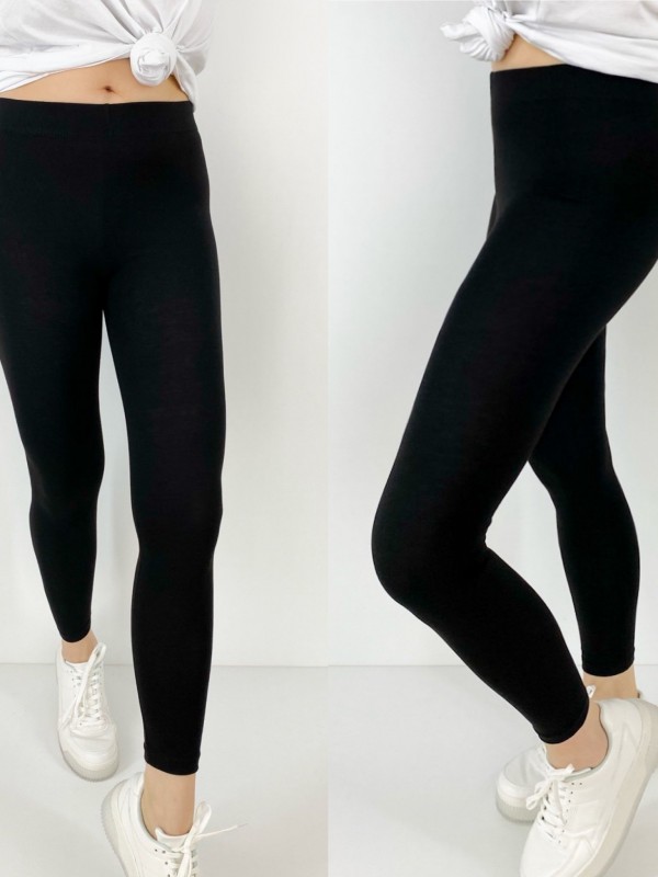 Black high wasited  cotton leggings