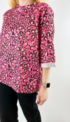 Pink leopard sweatshirt