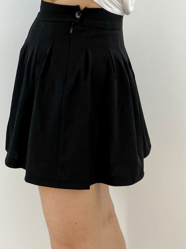 Black college skirt