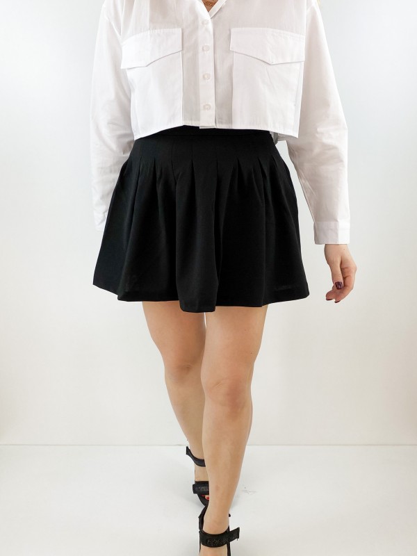 Black college skirt