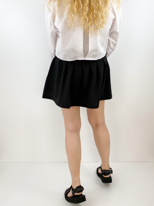 Black college skirt