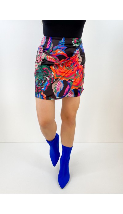 Özel baskılı mini etek