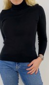 Black slim cardigan