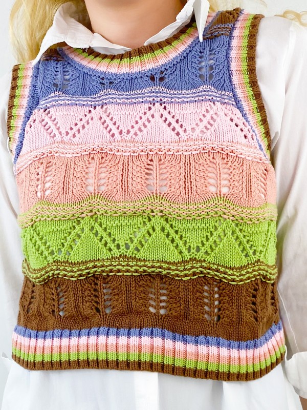 Colorful kint sweater