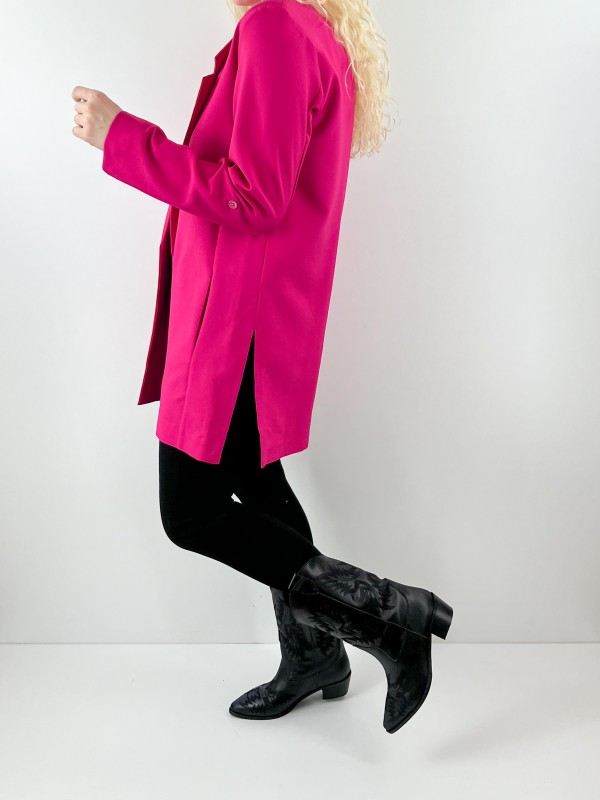 Fushia blazer jacket