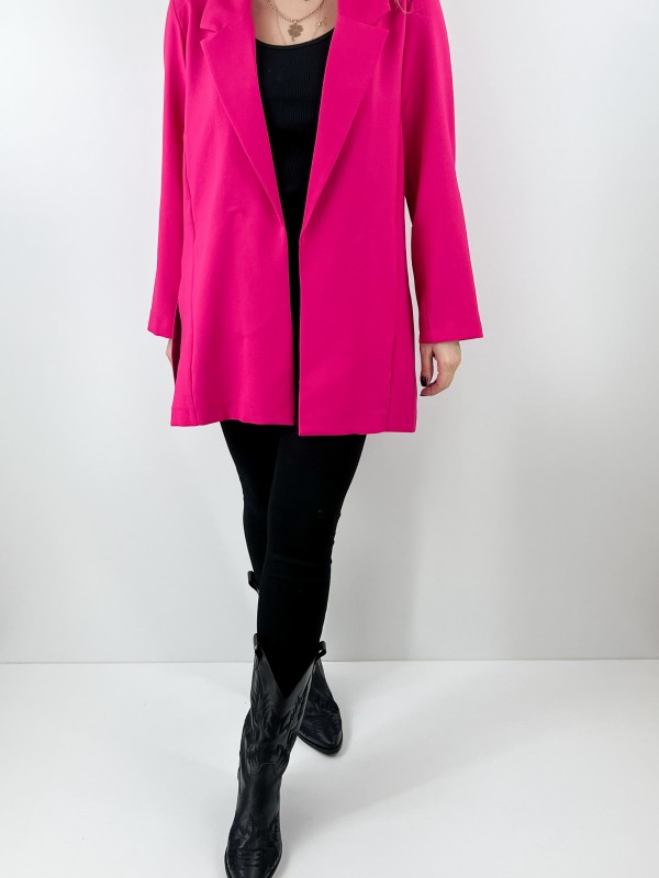 Fushia blazer jacket